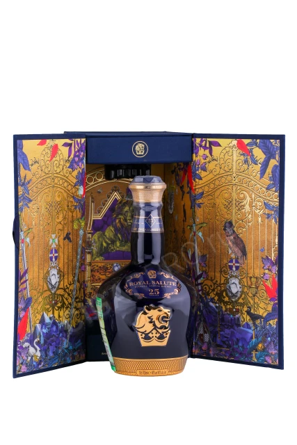 Виски Chivas Royal Salute 25 Treasured Blend 0.7л в подарочной упаковке