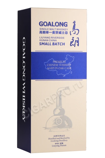 Подарочная коробка Виски Гоалонг Сингл Молт Смолл Бэтч 0.7л