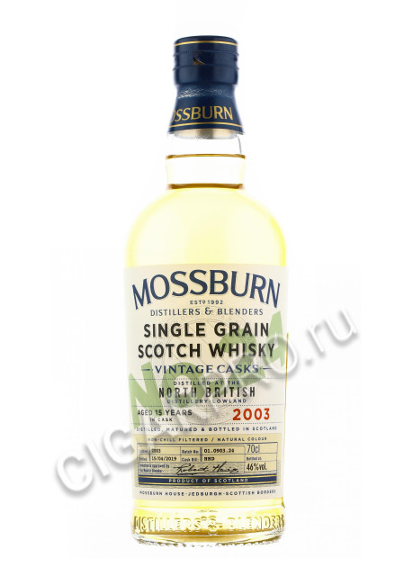 mossburn vintage casks №24 north british 0.7 l