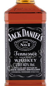 этикетка виски jack daniels 0.7л