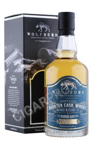 виски wolfburn quarter cask 0.7л в подарочной упаковке