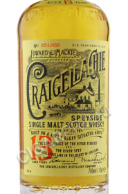 этикетка виски craigellachie 13 years 0.7л