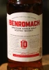 Этикетка виски benromach 10 years 0.7л