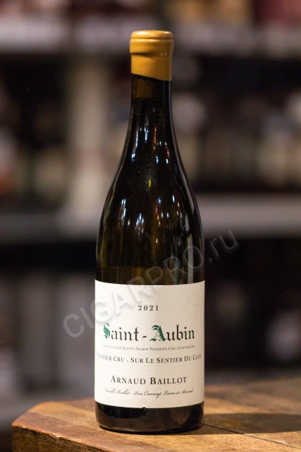 Вино Arnaud Baillot Saint-Aubin Sur Le Sentier du Clou Premier Cru 2021г 0.75л