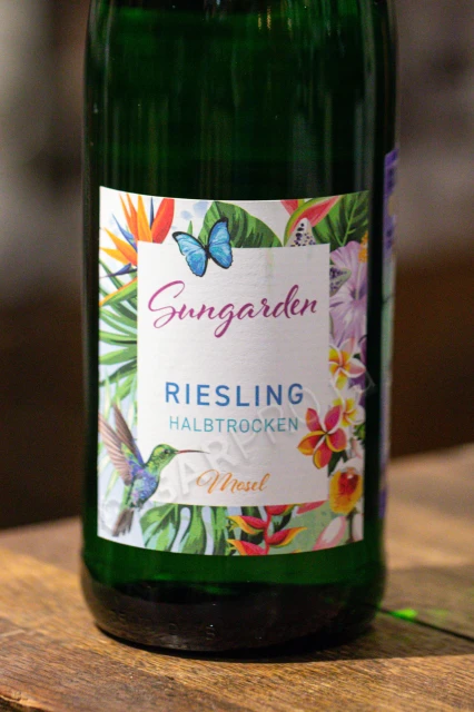 Этикетка Вино Zimmermann Graeff & Muller Sungarden Riesling Mosel Вино Циммерман Греф & Мюллер Сангардн Рислинг Мозель 0.75л