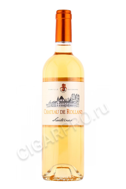 вино chateau de rolland sauternes 0.75л