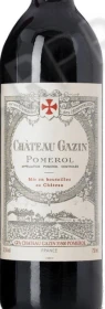 Этикетка Вино Шато Газен АОС Помроль 2007 года 0.75л
