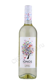 Вино Ионос Кавино Белое сухое 0.75л