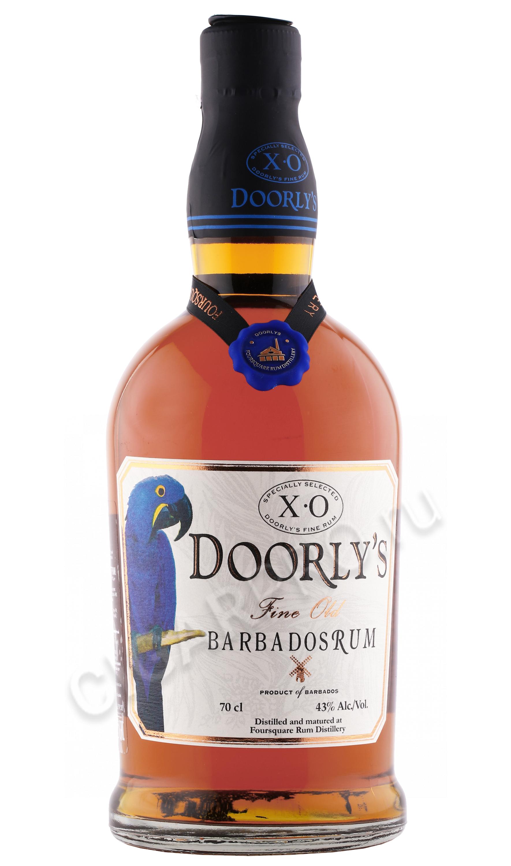 Doorly s Barbados XO купить Ром Дурли с Барабадос XO 0.7л в подарочной  упаковке цена