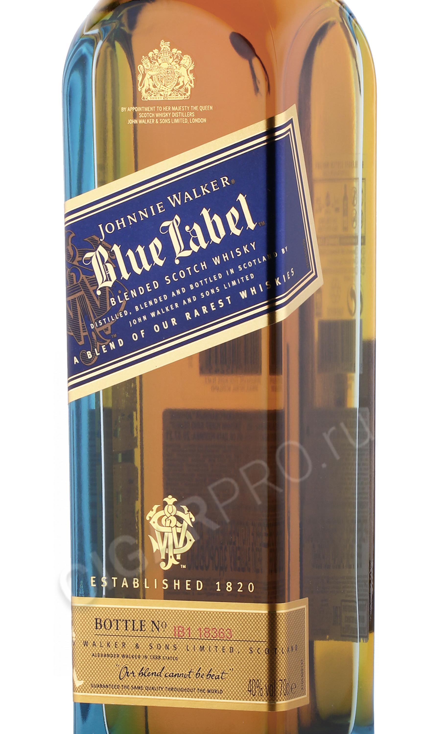 Blue label 0.7