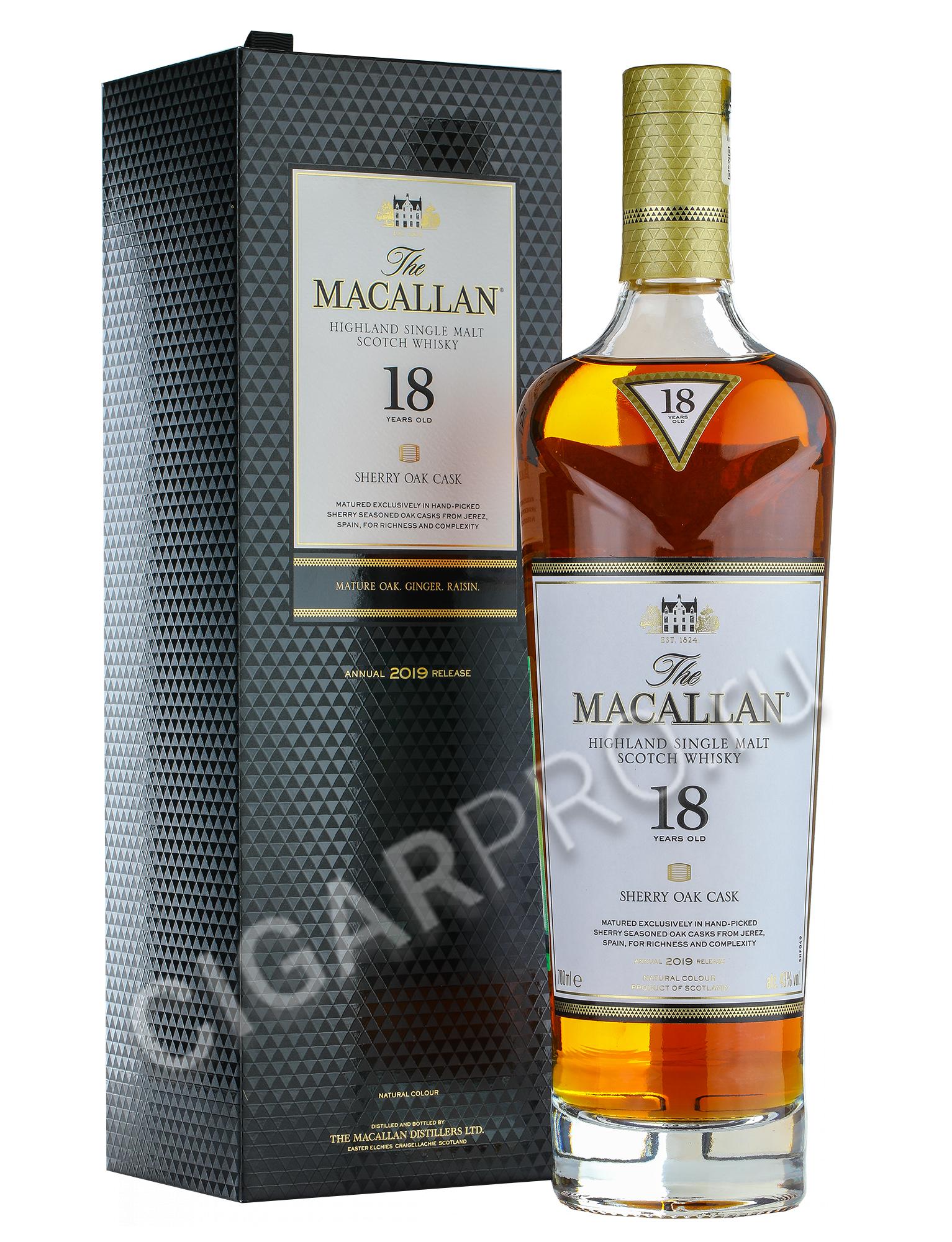 Виски макаллан 18. Шотландский виски Macallan 18. Виски Macallan 18 Sherry Oak. Макаллан 18 лет Шерри ОАК П/У. Виски Макаллан Шерри ОАК 12 лет.