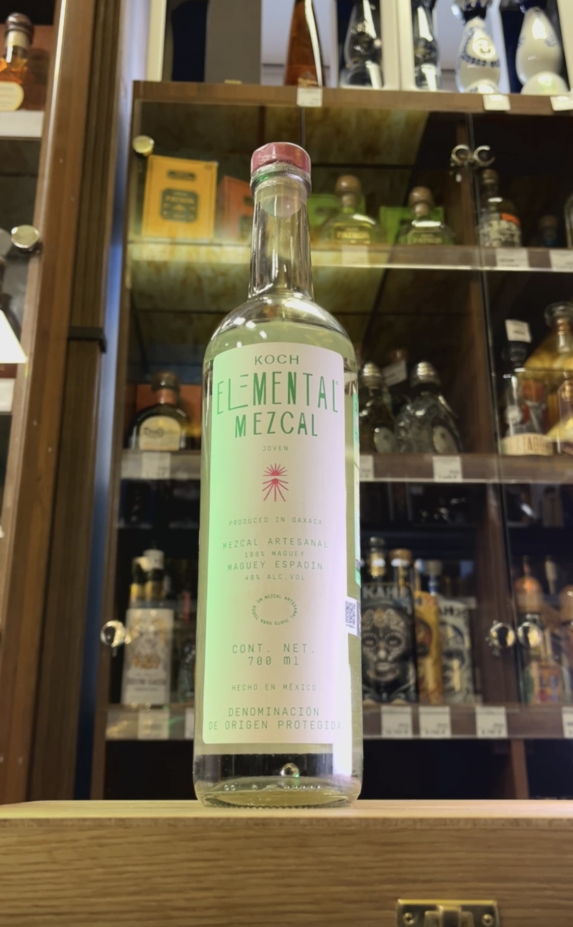 Koch El Mezcal Artesanal Espadin Elemental Мескаль Коч Эль Мескаль Артезаналь Эспадин Элементаль 0.7л