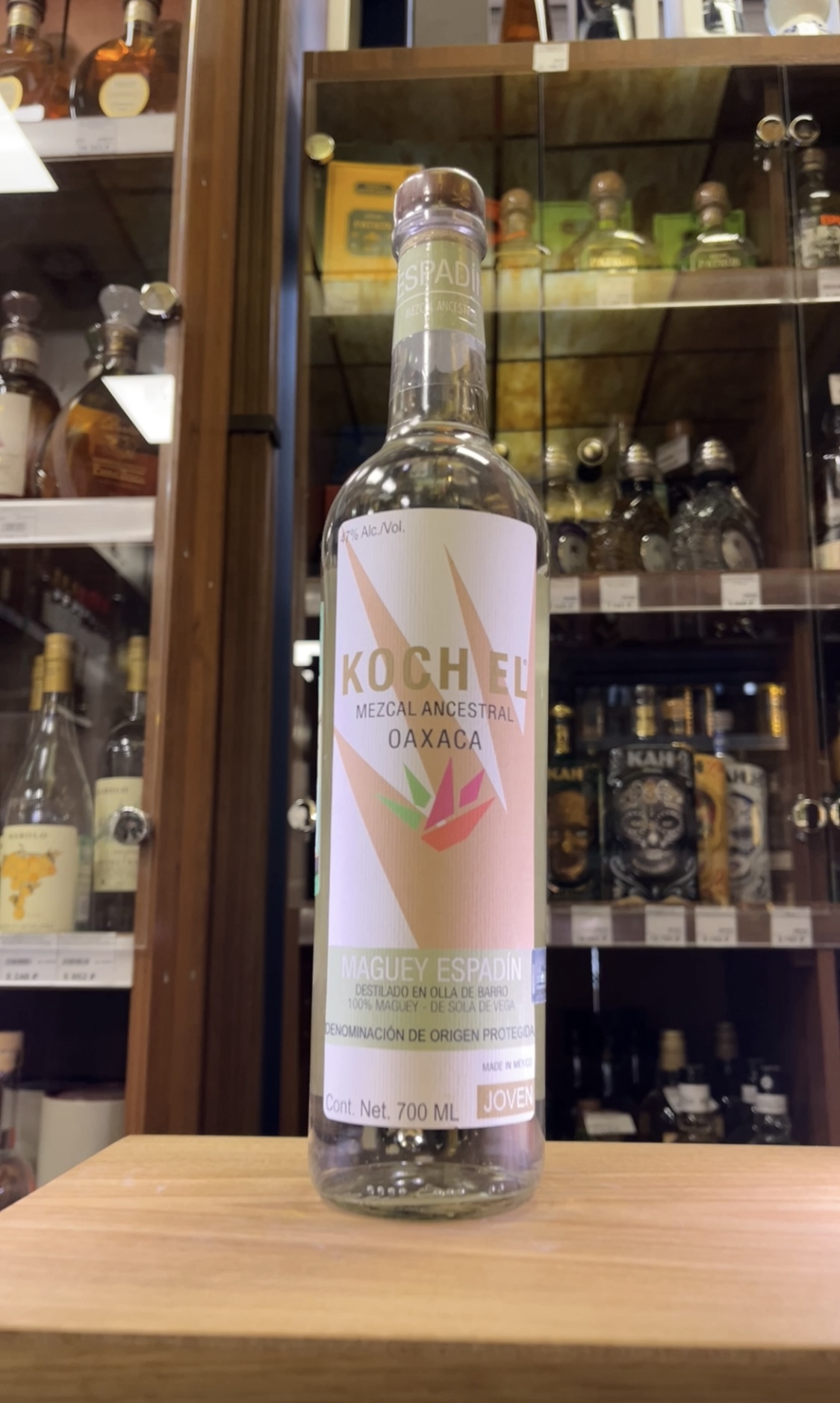 Koch El Ancestral Maguey Espadin Sola de Vega Мескаль Коч Эль Ансестраль Магей Эспадин Сола де Вега 0.7л