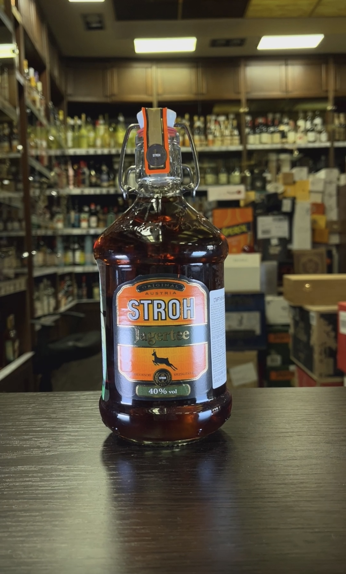 Stroh Jagertee 40 Ром Штро Ягертэ 40 0.5л