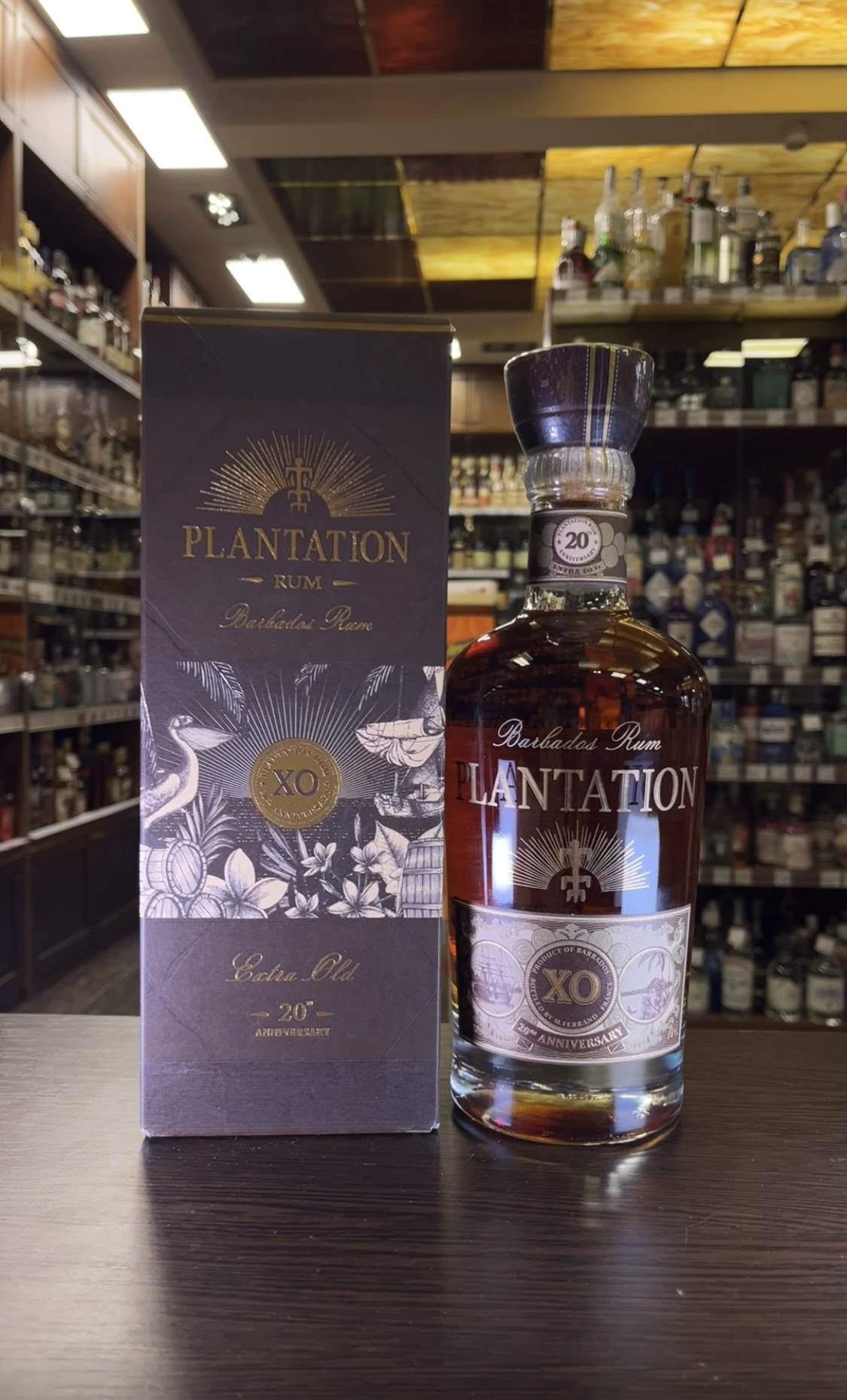 Plantation Barbados Extra Old 20 Anniversary XO Ром Плантейшн Барбадос 20 Эниверсари ХО 0.7л в подарочной упаковке