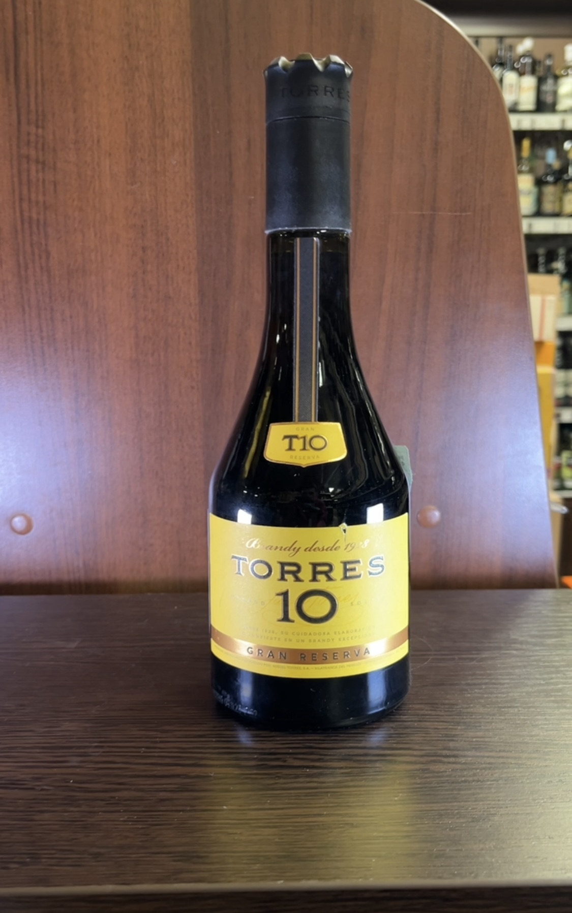 Torres 10 years Gran Reserva Бренди Торрес 10 лет Гран Резерва 0.5л