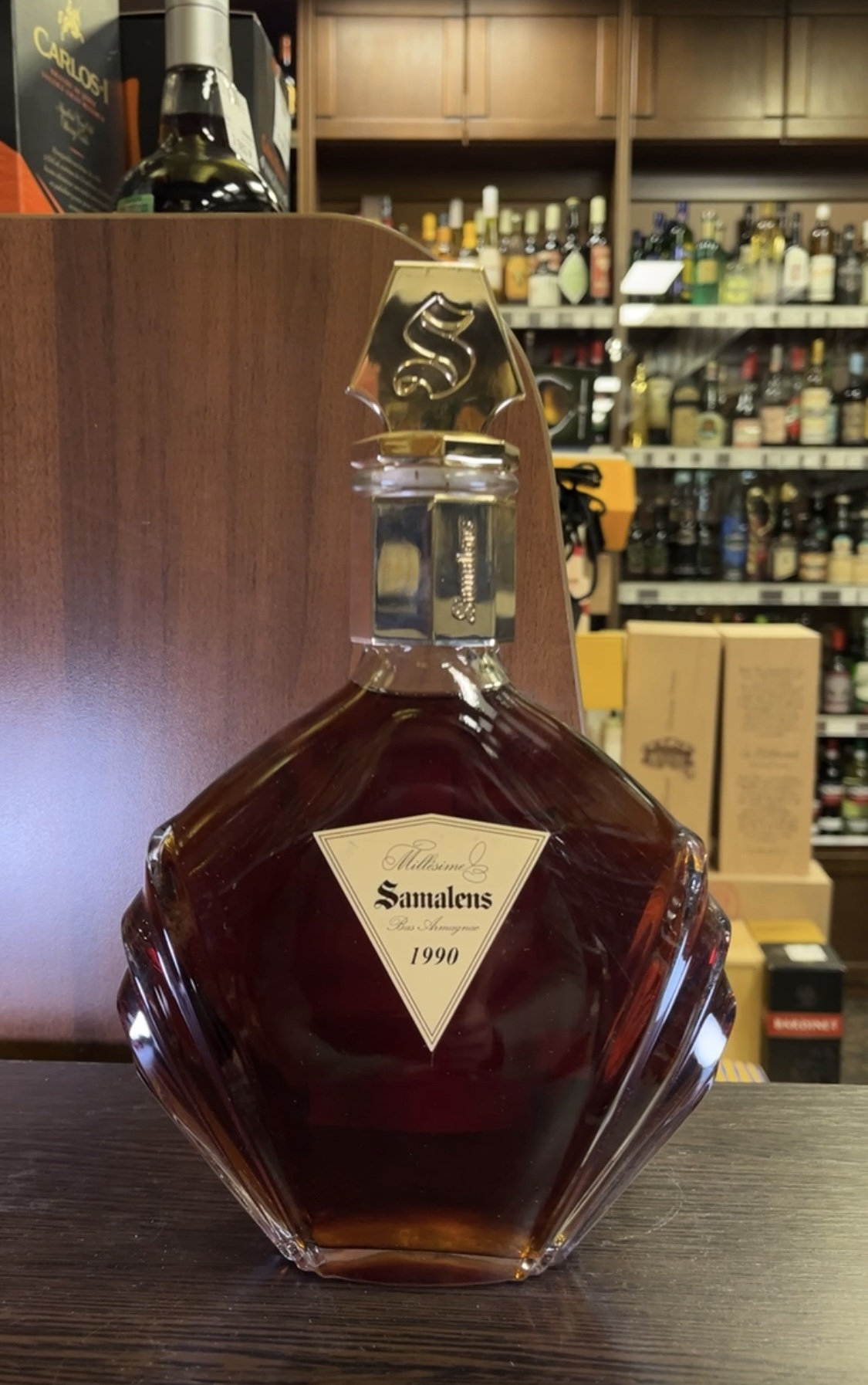 Samalens Bas Armagnac 1990 Самаленс Миллезим Баз Арманьяк 1990