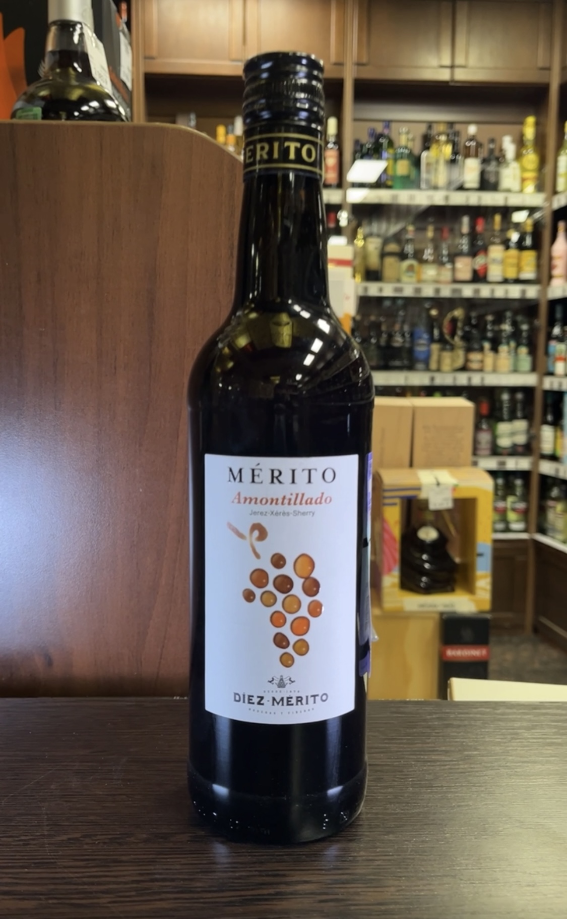 Merito Amontillado Херес Мерито Амонтильядо 0.75л