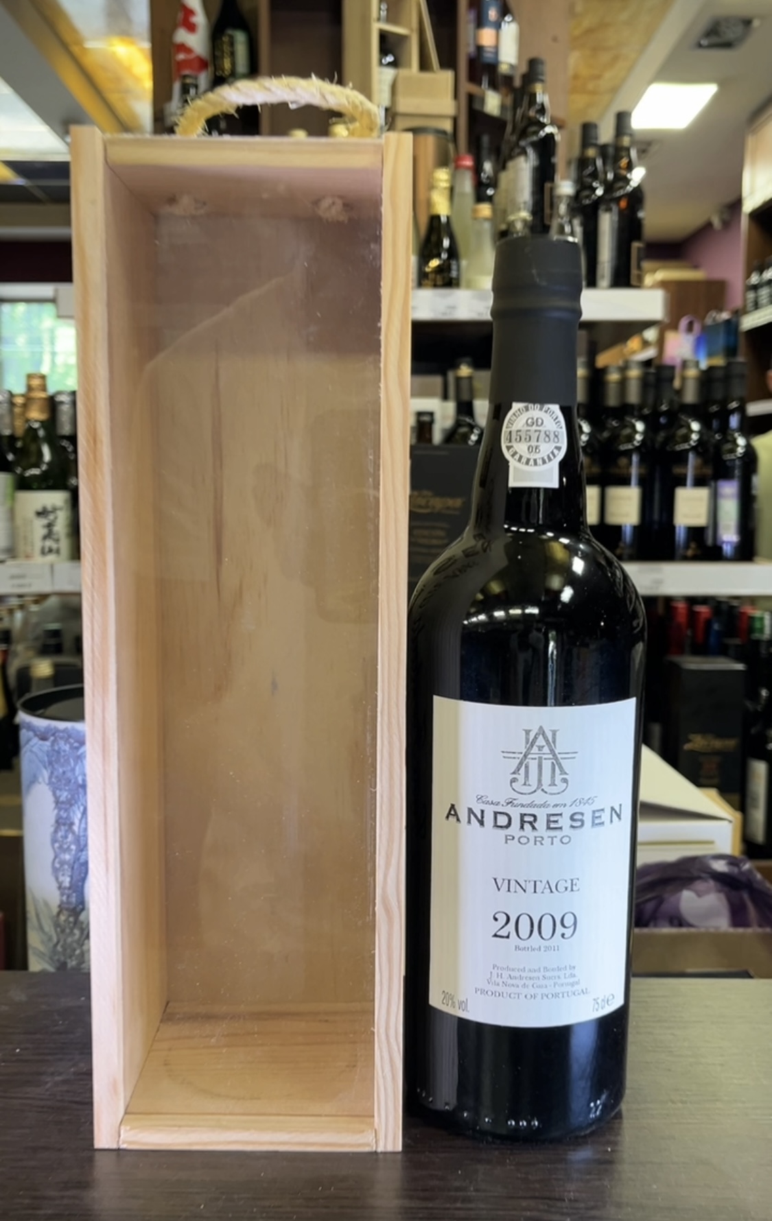 Andresen Vintage 2009 Портвейн Андресен винтаж 2009г