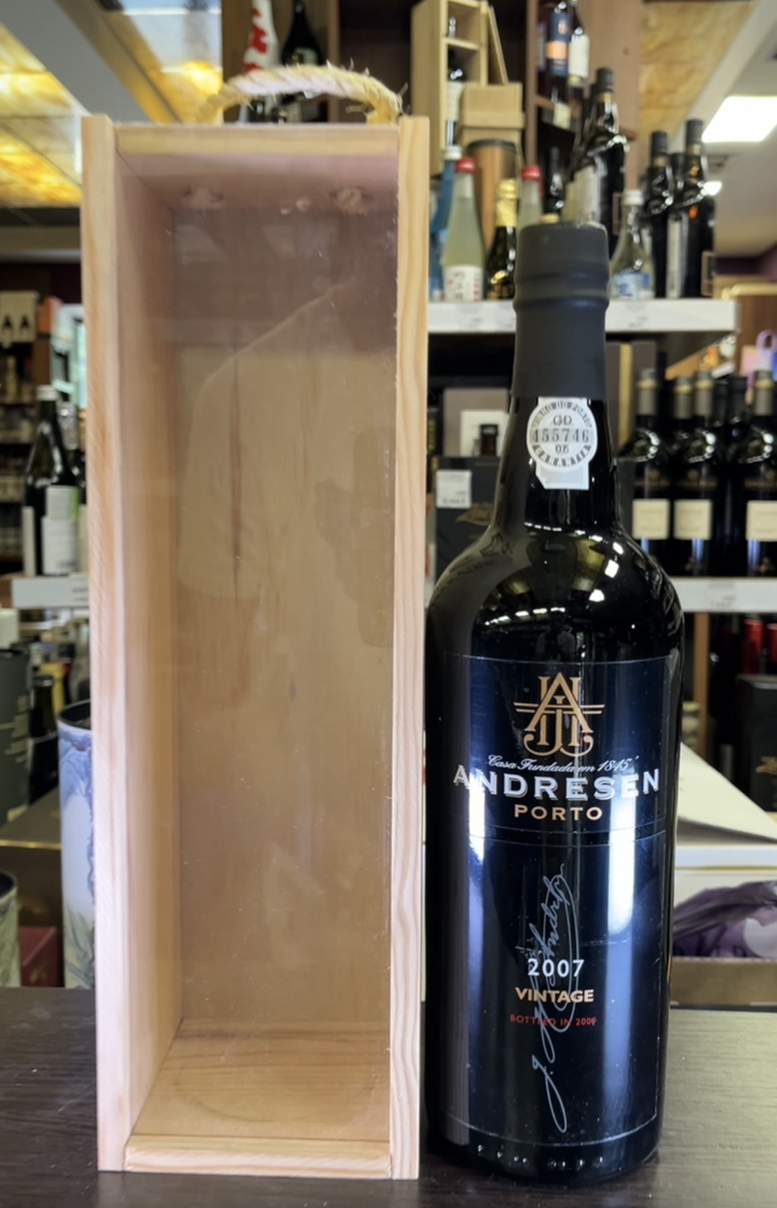 Andresen Vintage 2007 Портвейн Андресен Винтаж 2007г