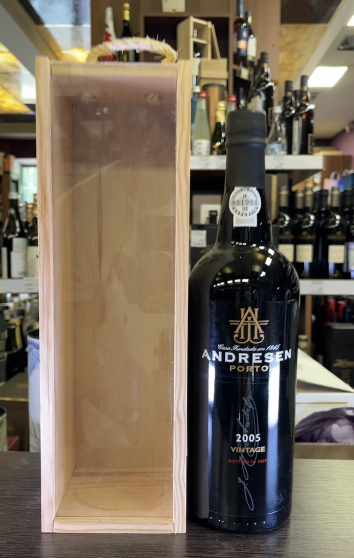 Andresen Vintage 2005 Портвейн Андресен Винтаж 2005г