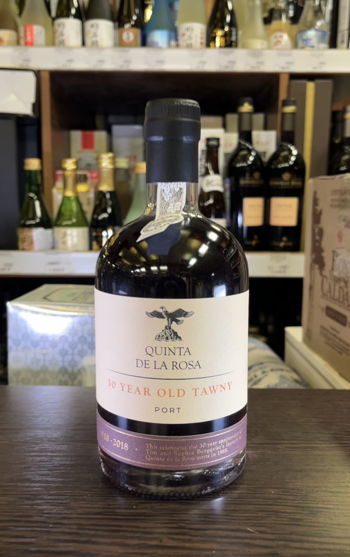 Quinta De La Rosa 30 Years Old Tawny Портвейн Кинта Де Ля Роса 30 лет Тони 0.5л в подарочной упаковке