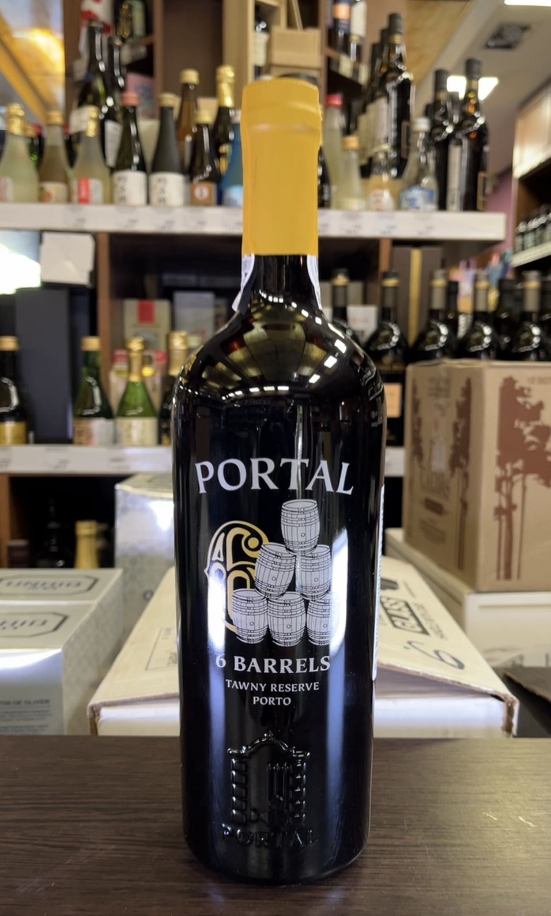 Porto Portal 6 Barrels Tawny Reserve Портвейн Портал 6 Баррелс Тони Резерв 0.75л