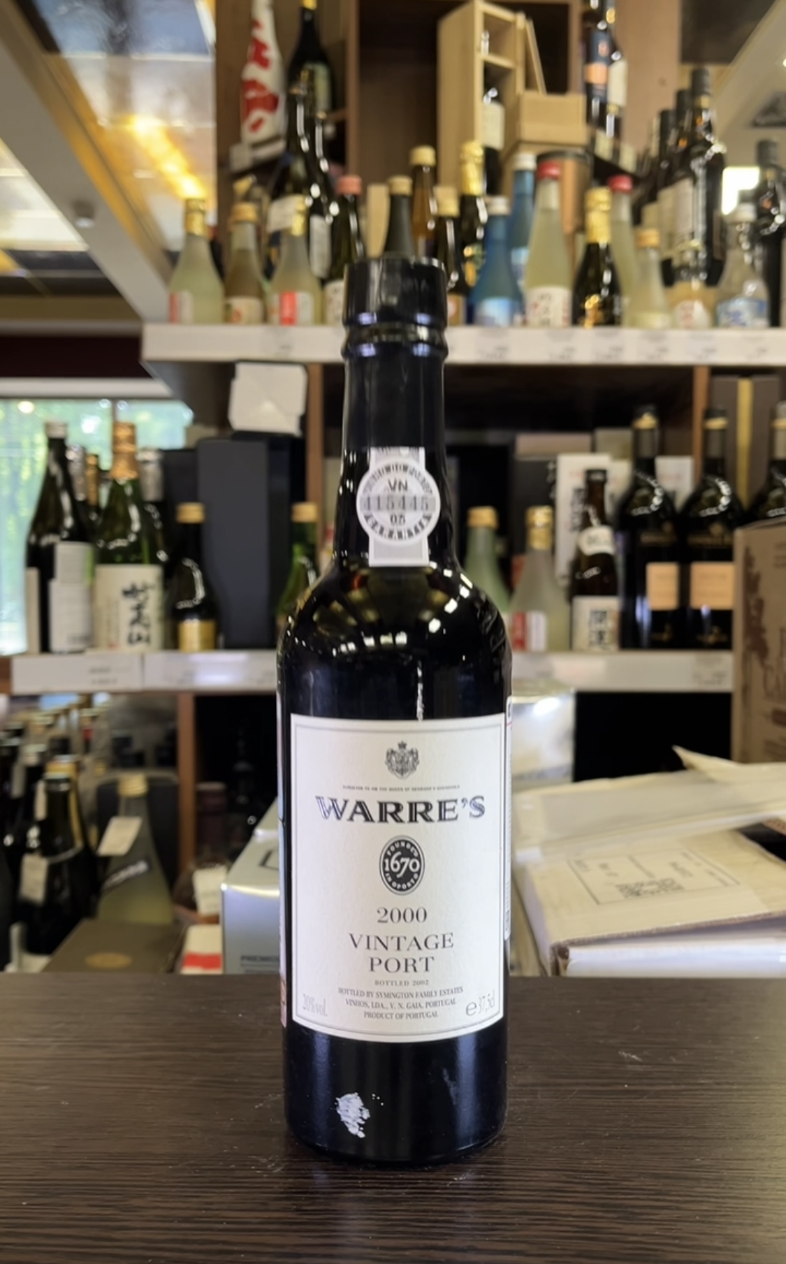 Warres Symington Family Estate 2000 years Портвейн Уорс Симингтон Фемили Эстейт 2000г 0.375л