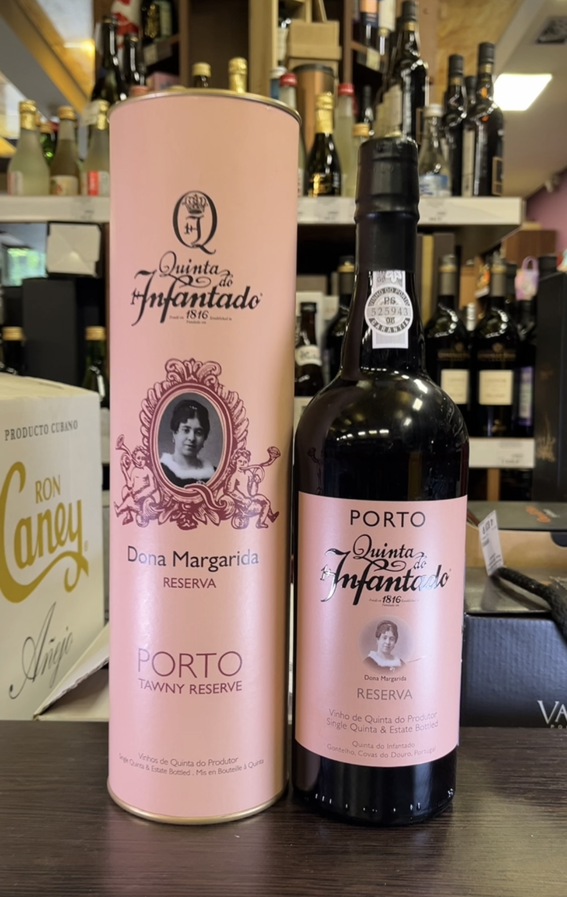 Quinta do Infantado Porto Reserva Donna Margarita Портвейн Кинта ду Инфантадо Порто Ресерва Дона Маргарида 0.75л в подарочной тубе