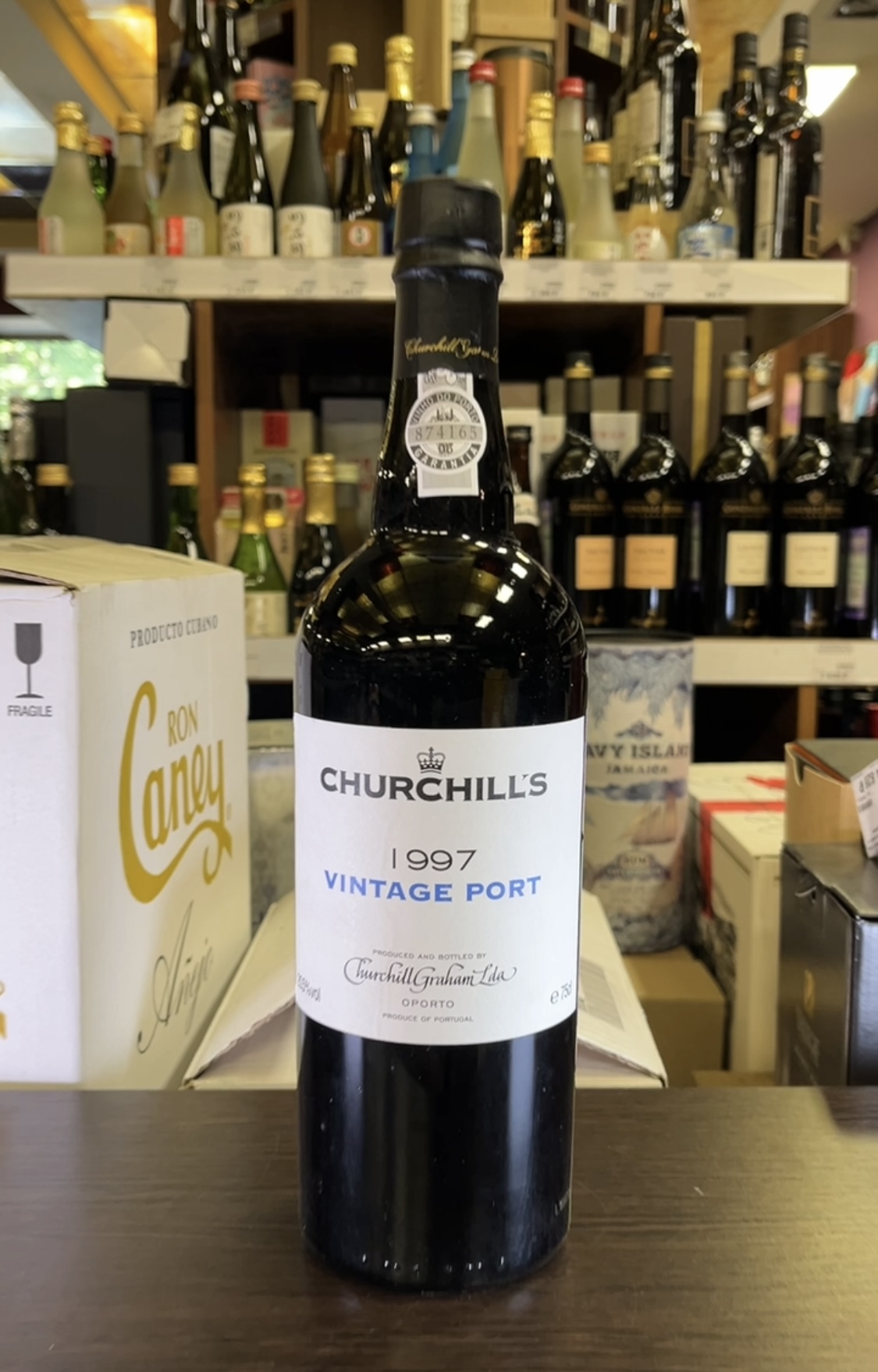 Churchills Vintage Port 1997 Портвейн Черчилльс Винтаж Порт 1997г 0.75л