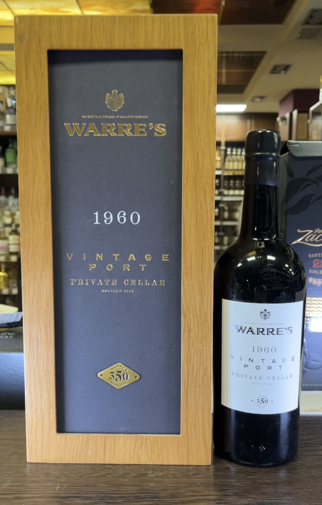 Видео Warres Vintage Port 1960 Портвейн Уорс Винтаж Порт 1960 в п/у