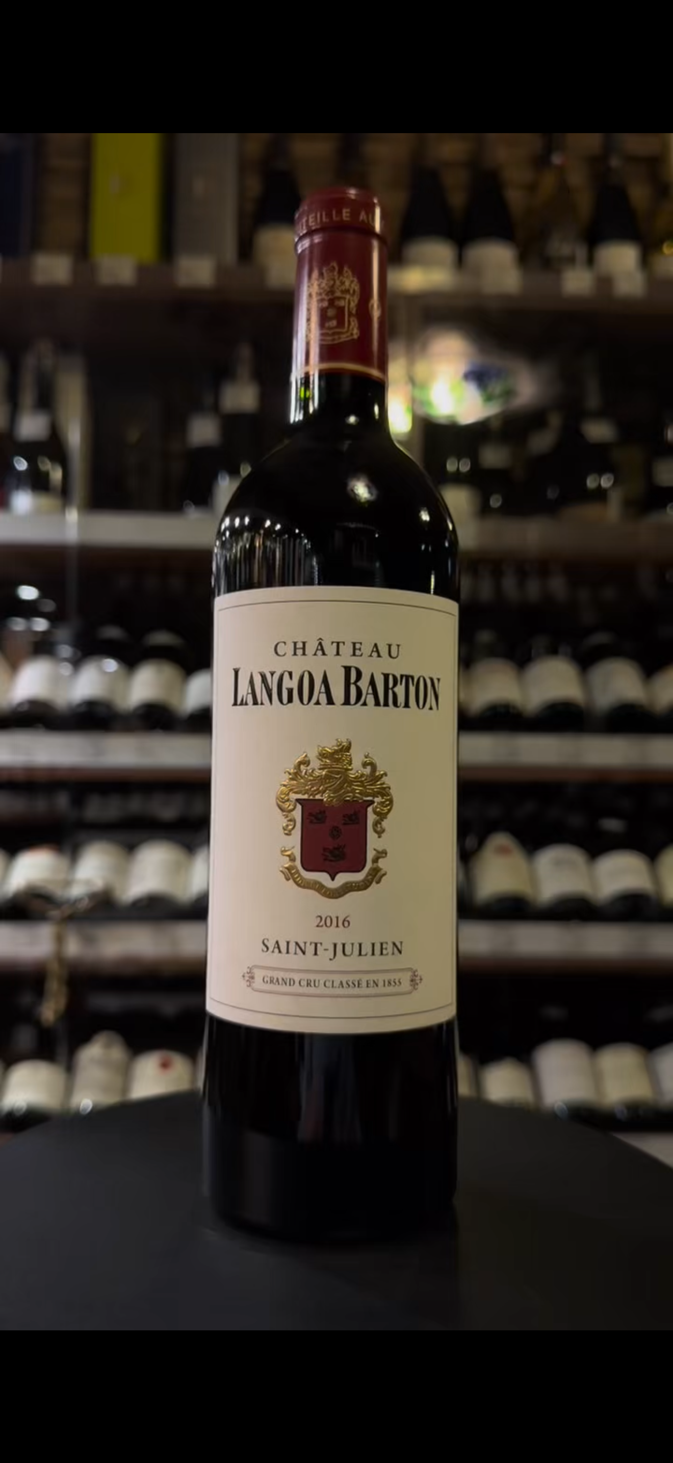 Видео Chateau Langoa Barton Saint Julien AOC 2016 Вино Шато Лангоа Бартон 2016г 0.75л