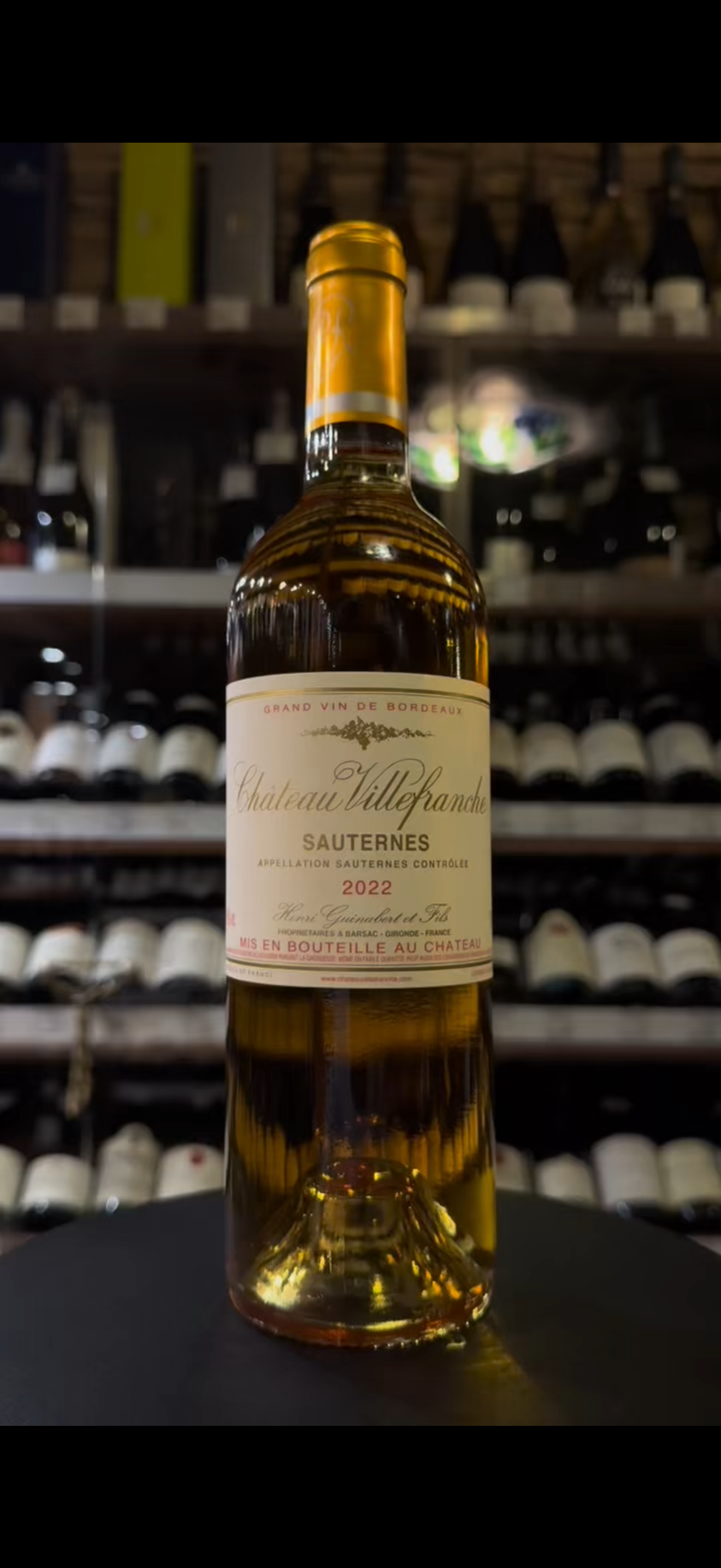 Видео Chateau Villefranche Sauternes Вино Шато Вильфранш Сотерн 0.75л