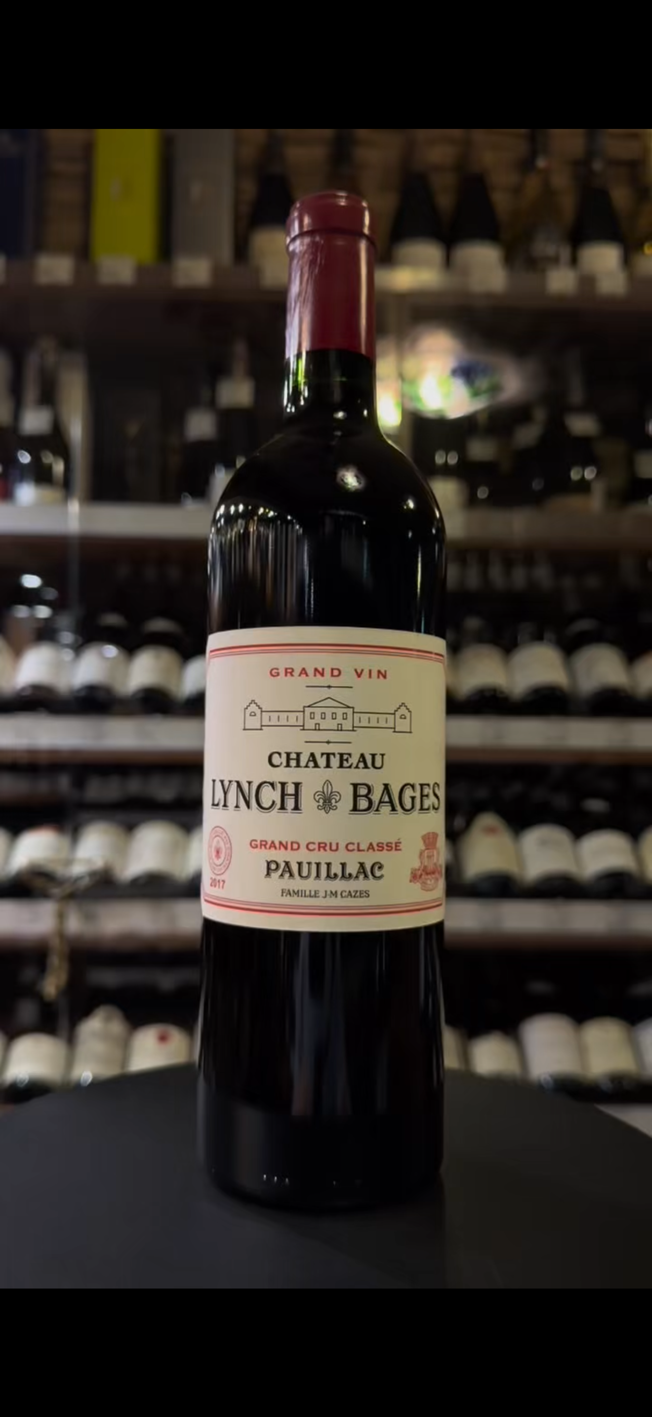 Видео Chateau Lynch Bages Grand Cru Classe Pauillac 2017 Вино Шато Линч Баж Гран Крю Классе Пойяк 2017г 0.75л